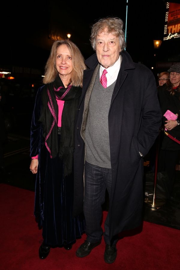 Sabrina Guinness and Tom Stoppard Photo