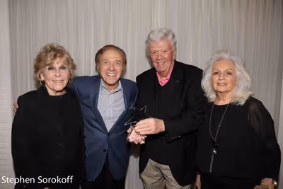 Sally Robinson, Steve Lawrence, Dick Robinson, Helen Spaneas Photo