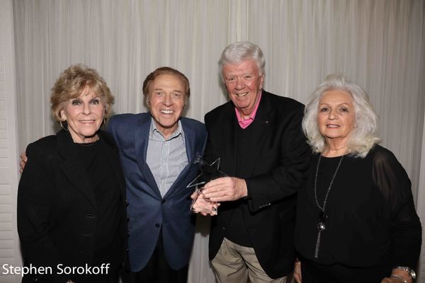 Sally Robinson, Steve Lawrence, Dick Robinson, Helen Spaneas Photo