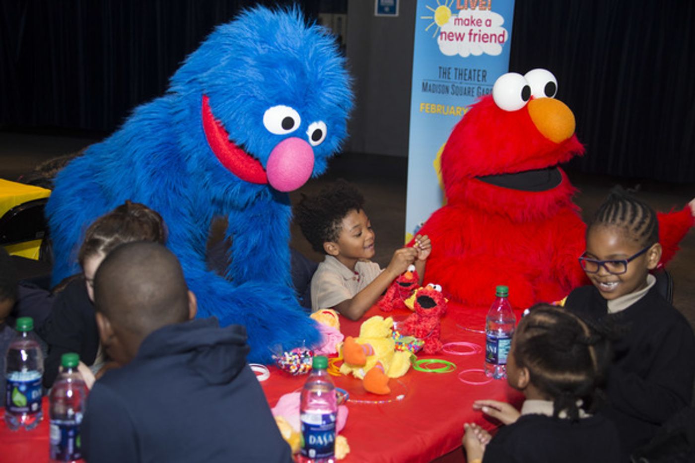 Photo Flash: Inside the SESAME STREET LIVE Friendship Bracelet Making Event at Madison Square Garden Photo Flash: Inside the SESAME STREET LIVE Friendship Bracelet Making Event at Madison Square Garden Image