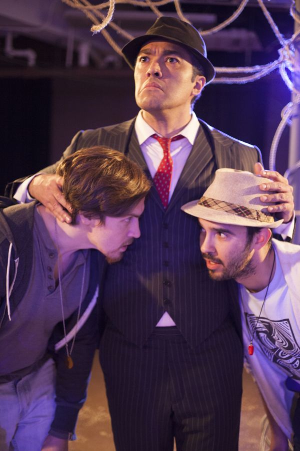 Felipe Carrasco, Christian Castro and Christopher Acevedo Photo