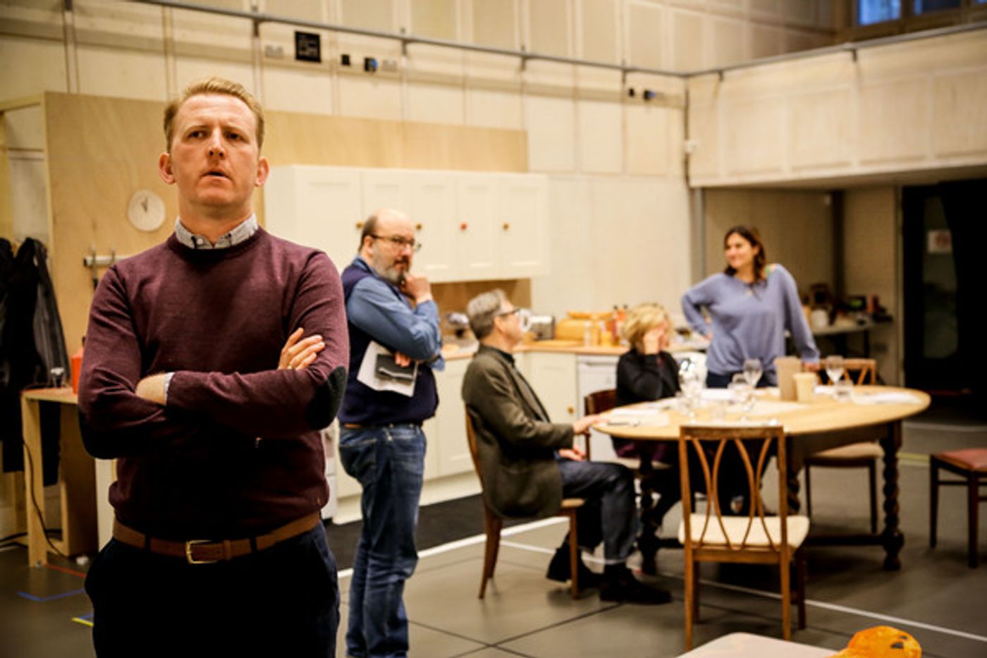 Photo Flash: Inside Rehearsal for LIMEHOUSE at Donmar Warehouse  Image