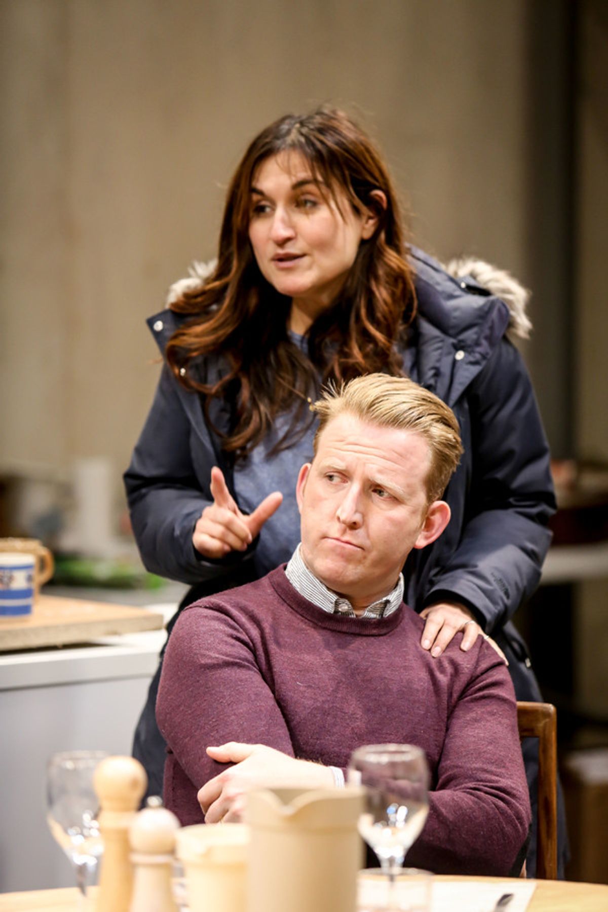 Tim Goodman-Hill and Nathalie Armin at 