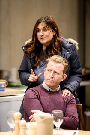 Tim Goodman-Hill and Nathalie Armin Photo