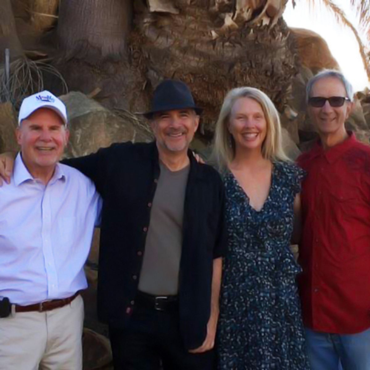 Ira Moskowitz, Robinson, Sally Tinker and Jeff Smith
 at 