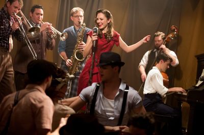 Laura Osnes and cast Photo