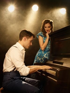 Corey Cott and Laura Osnes @ BroadwayWorld Corey Cott and Laura Osnes Photo