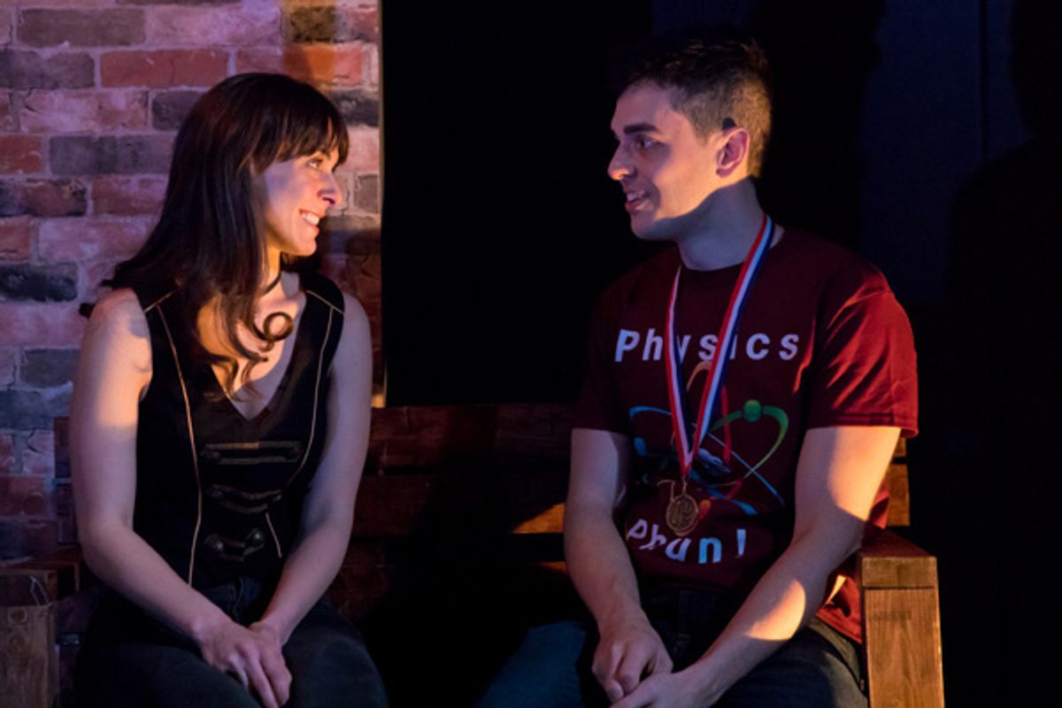 Amanda Jones and Blake Merriman. at 