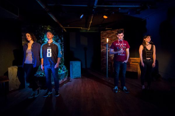 Simone Serra, Scott Brieden, Blake Merriman and Amanda Jones. Photo by Justin Chaunce Photo