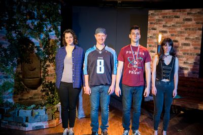 Simone Serra, Scott Brieden, Blake Merriman and Amanda Jones. Photo by Justin Chaunce Photo