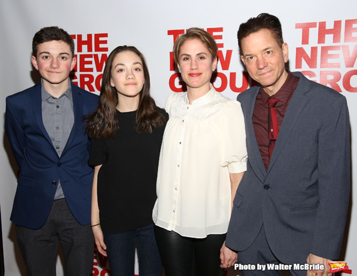 Buster Whaley, Tallulah Whaley, Heather Whaley and Frank Whaley at 