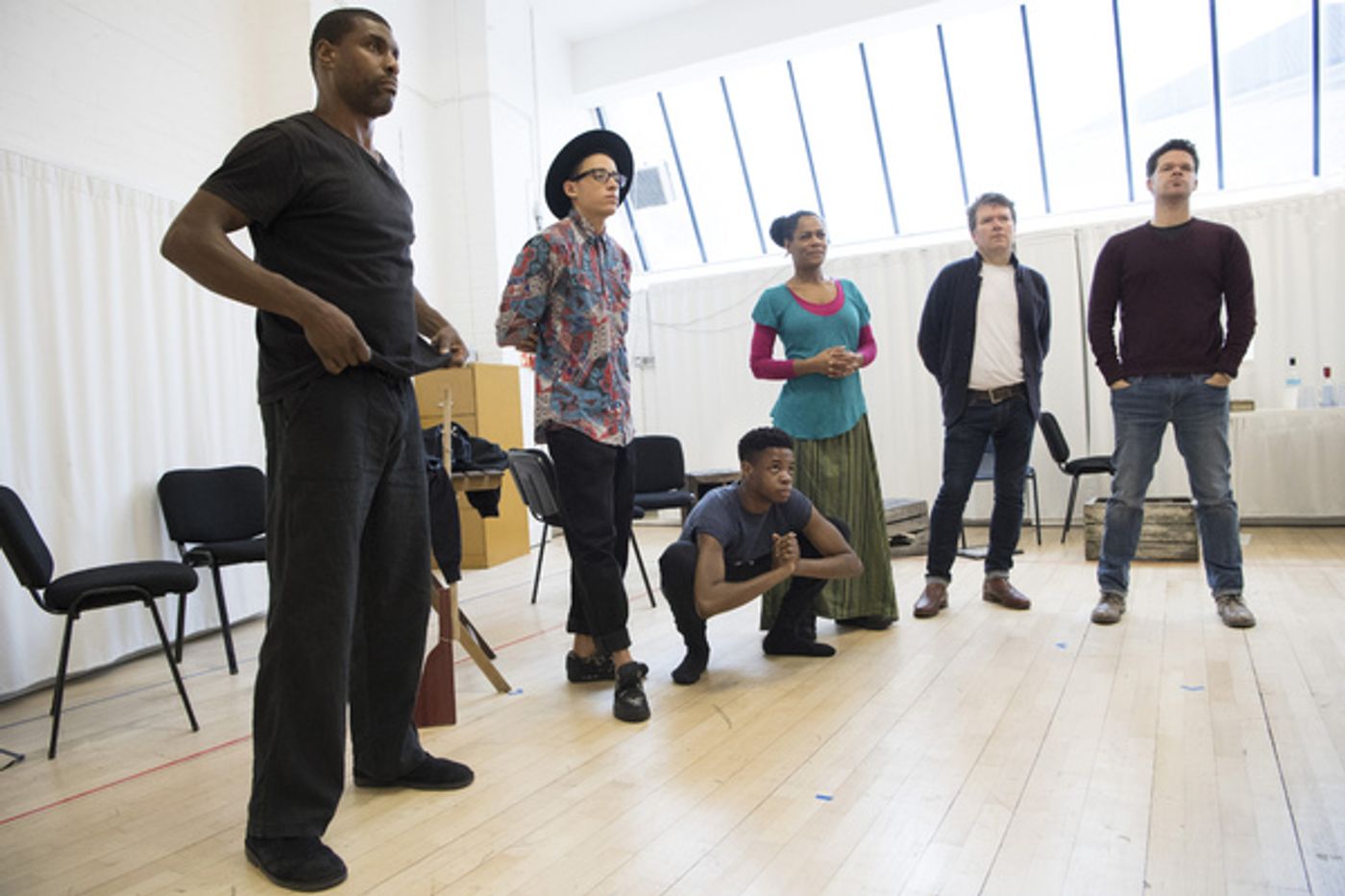 Photo Flash: In Rehearsals with CHIGGER FOOT BOYS at Tara Arts Photo Flash: In Rehearsals with CHIGGER FOOT BOYS at Tara Arts Image