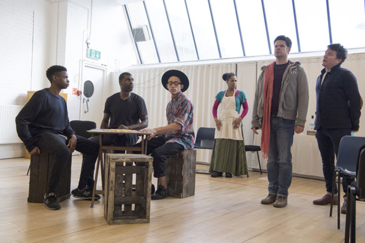 Photo Flash: In Rehearsals with CHIGGER FOOT BOYS at Tara Arts Photo Flash: In Rehearsals with CHIGGER FOOT BOYS at Tara Arts Image