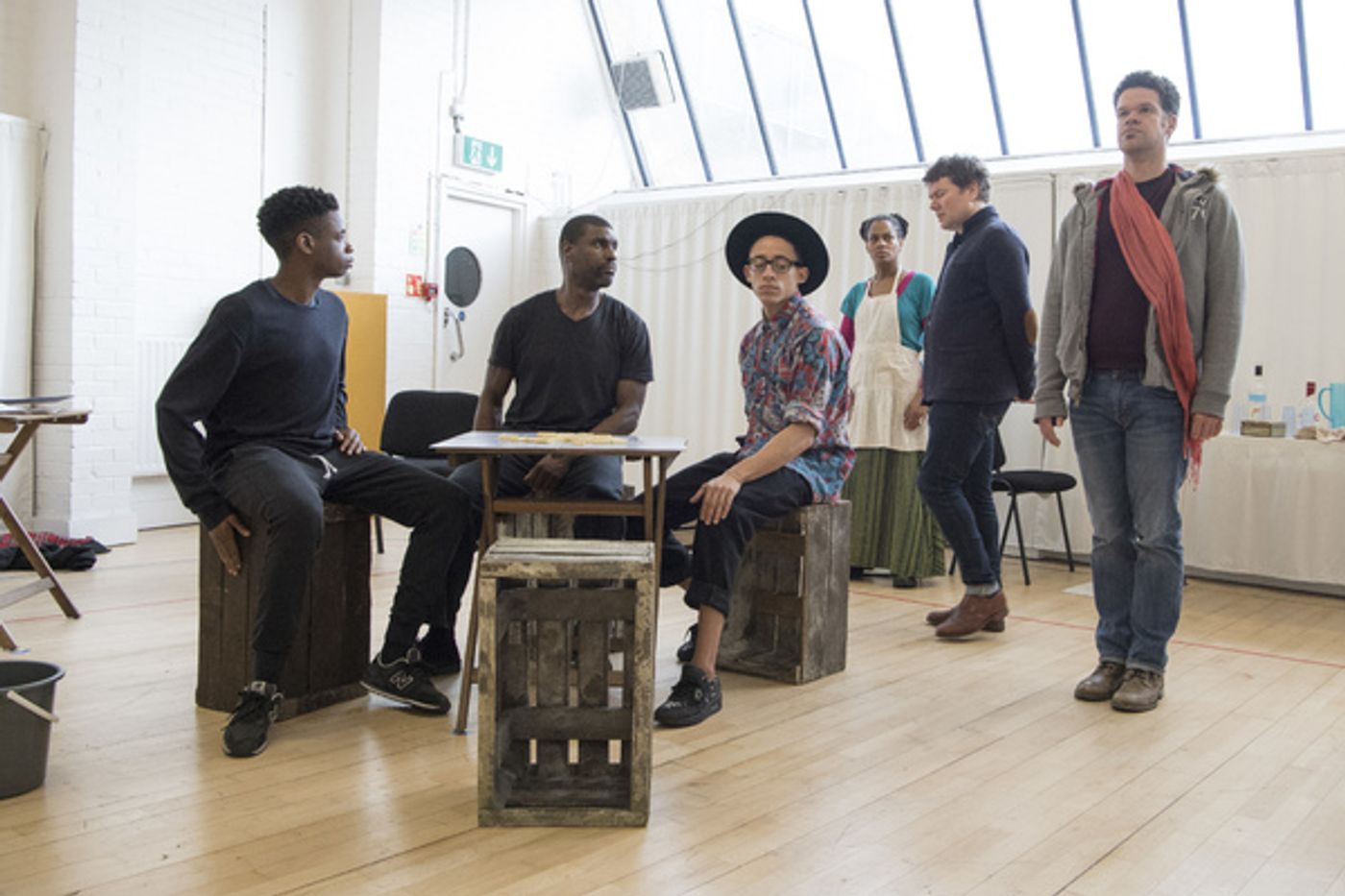 Photo Flash: In Rehearsals with CHIGGER FOOT BOYS at Tara Arts Photo Flash: In Rehearsals with CHIGGER FOOT BOYS at Tara Arts Image