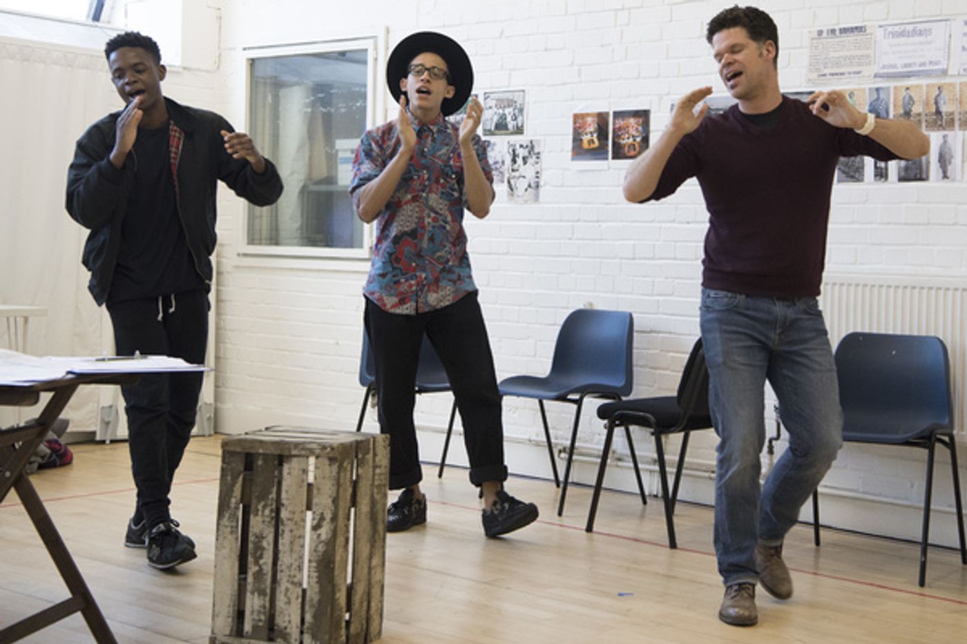 Photo Flash: In Rehearsals with CHIGGER FOOT BOYS at Tara Arts Photo Flash: In Rehearsals with CHIGGER FOOT BOYS at Tara Arts Image