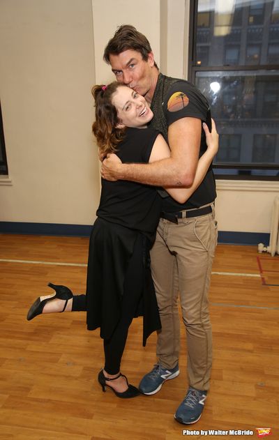 Rachel Bloom and Jerry O'Connell  Photo