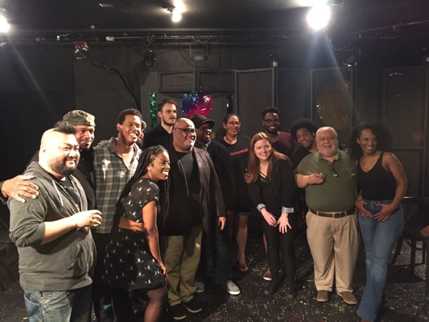 Photo Flash: Lyricist Stew Visits SRO's PASSING STRANGE at the Obsidian Theater  Image