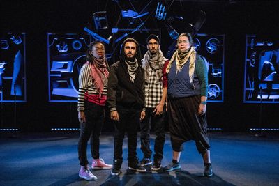 Andrea Belser, Salar Ardebili, Abdelghani Kitab, Rocky Encalada Photo