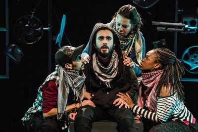 Abdelghani Kitab, Salar Ardebili, Rocky Encalada, Andrea Belser Photo