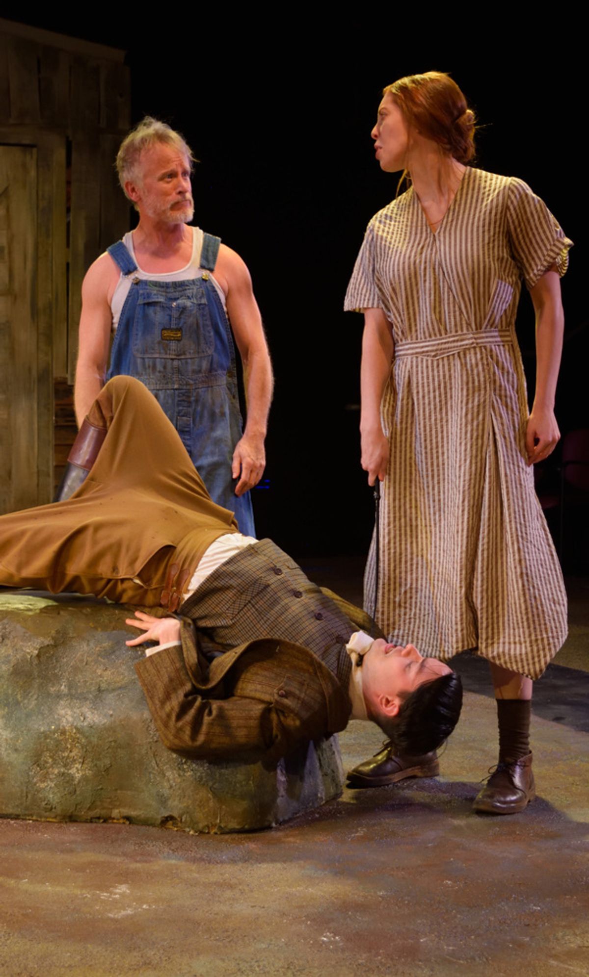 Conan McCarty, Elise Hudson, Thomas Daniels at 