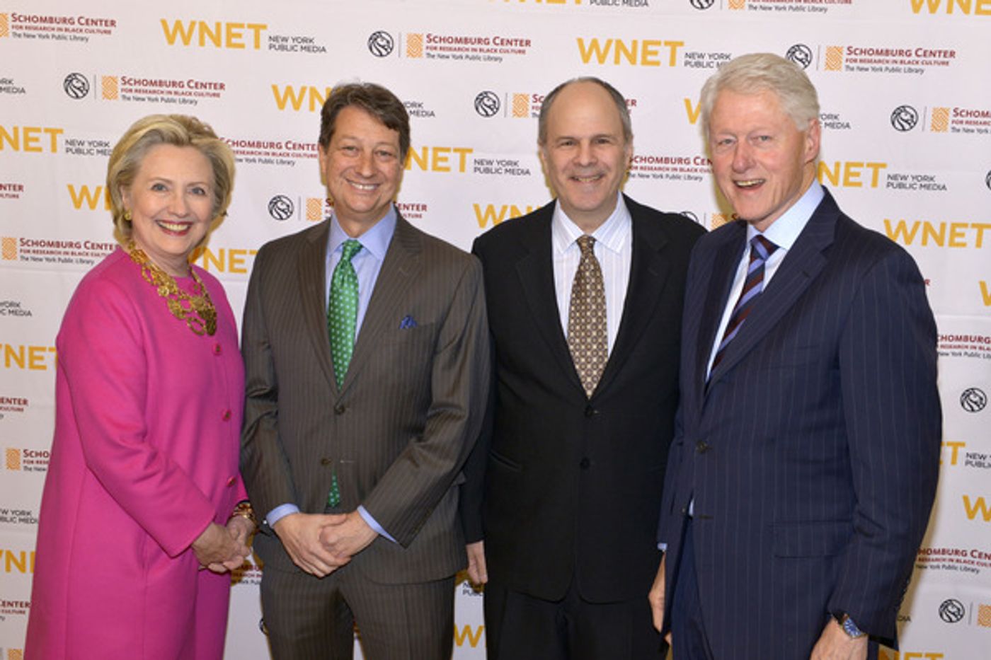 Photo Flash: Hillary Clinton and Bill Clinton Attend PBS's MAYA ANGELOU: AND I STILL RISE Preview in NYC  Image