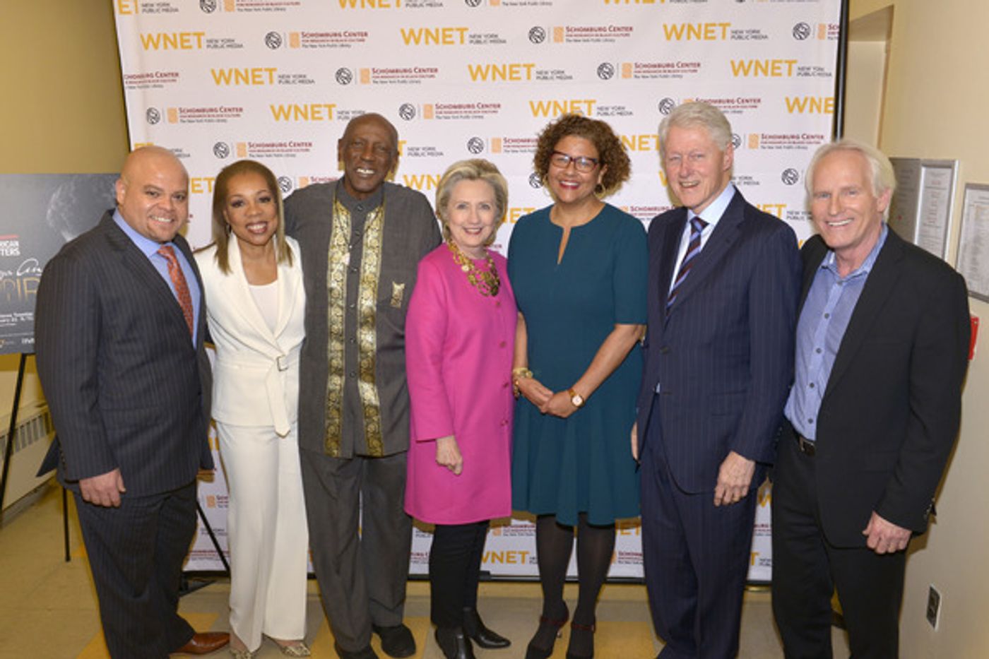 Photo Flash: Hillary Clinton and Bill Clinton Attend PBS's MAYA ANGELOU: AND I STILL RISE Preview in NYC  Image