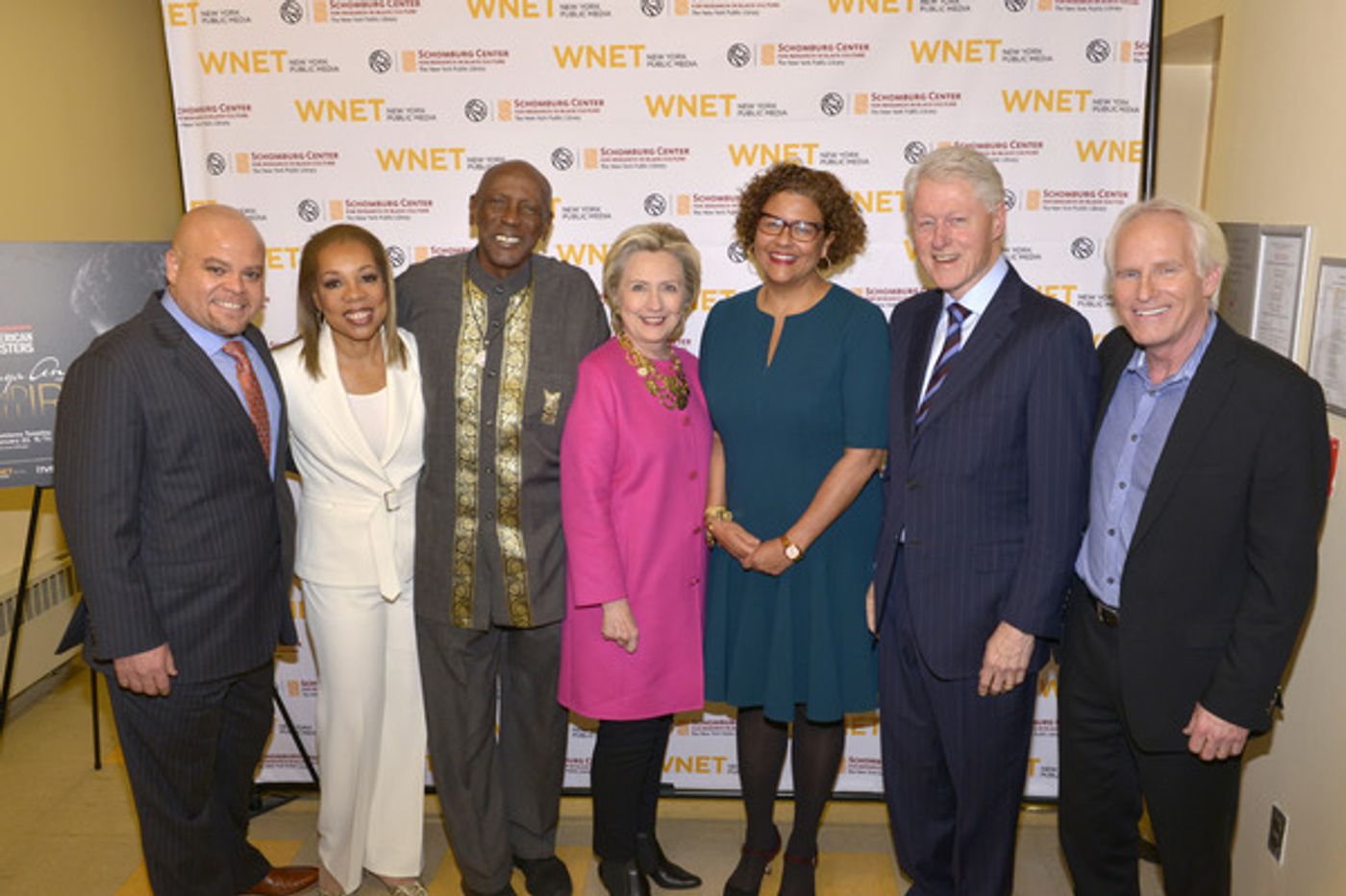 Photo Flash: Hillary Clinton and Bill Clinton Attend PBS's MAYA ANGELOU: AND I STILL RISE Preview in NYC  Image