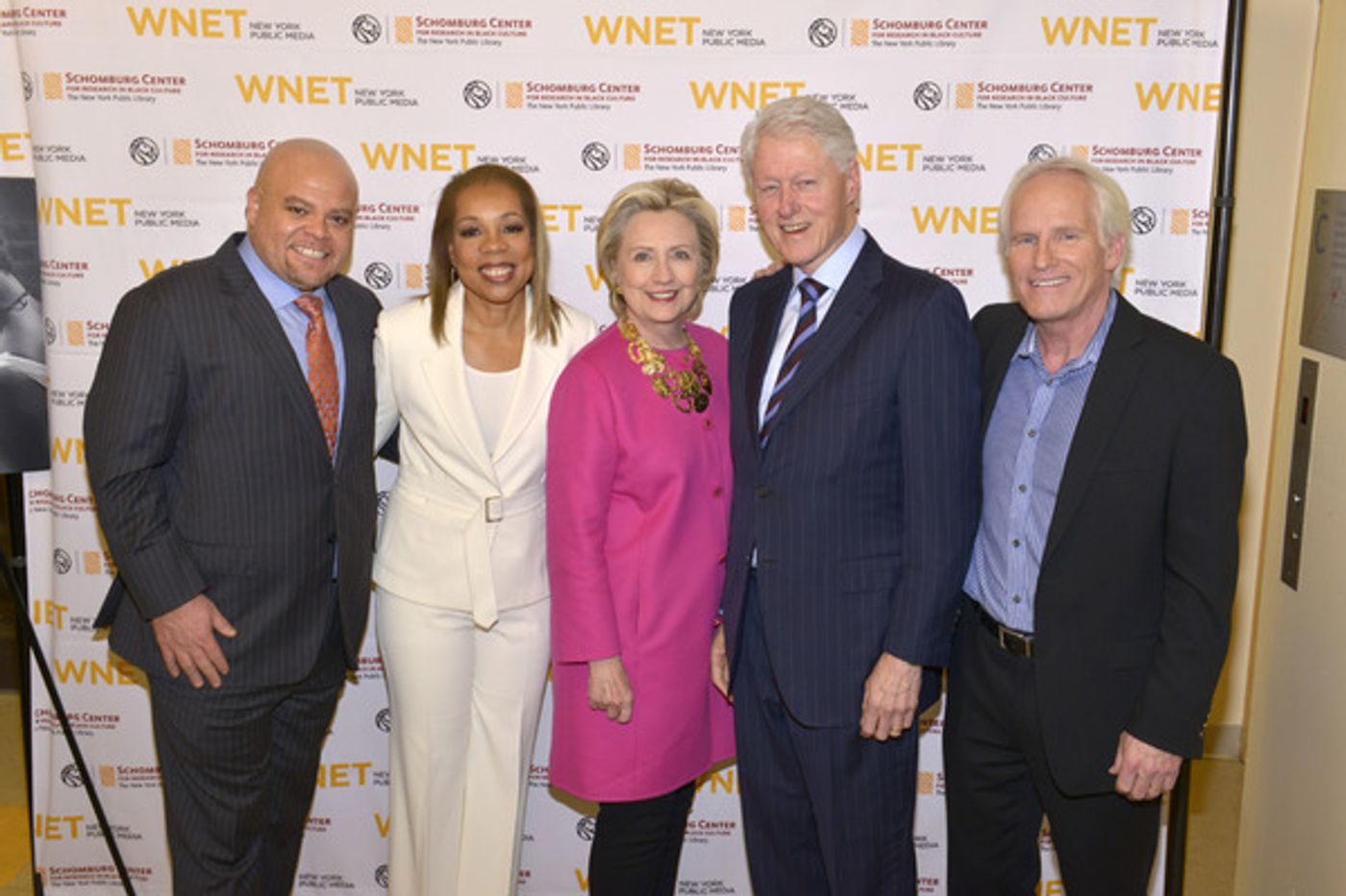 Photo Flash: Hillary Clinton and Bill Clinton Attend PBS's MAYA ANGELOU: AND I STILL RISE Preview in NYC  Image