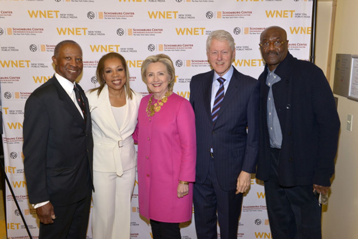 Photo Flash: Hillary Clinton and Bill Clinton Attend PBS's MAYA ANGELOU: AND I STILL RISE Preview in NYC  Image