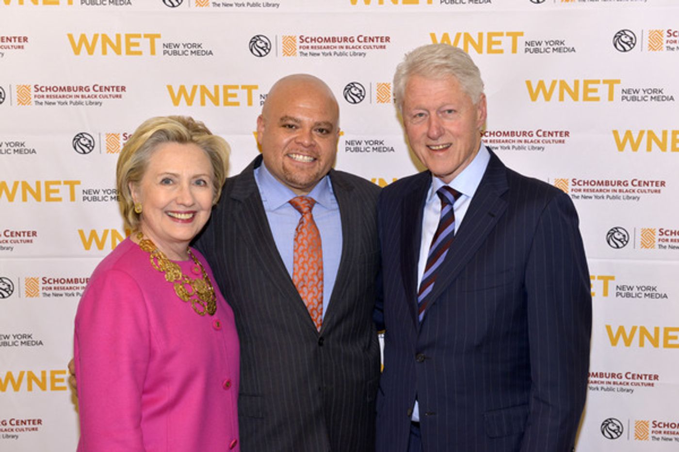 Photo Flash: Hillary Clinton and Bill Clinton Attend PBS's MAYA ANGELOU: AND I STILL RISE Preview in NYC  Image