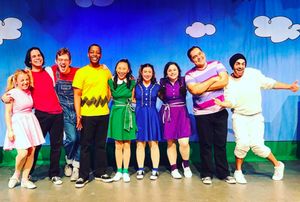 You're a Good Man Charlie Brown (Regional): @alysonleighrosenfeld hey @officialbroadwayworld - our last official #SIP celebrates #loveislove and the beautiful rainbow that is our YOU'RE A GOOD MAN CHARLIE BROWN cast!
two more chances to see the show tomo @ BroadwayWorld You're a Good Man Charlie Brown (Regional): @alysonleighrosenfeld hey @officialbroadw Photo