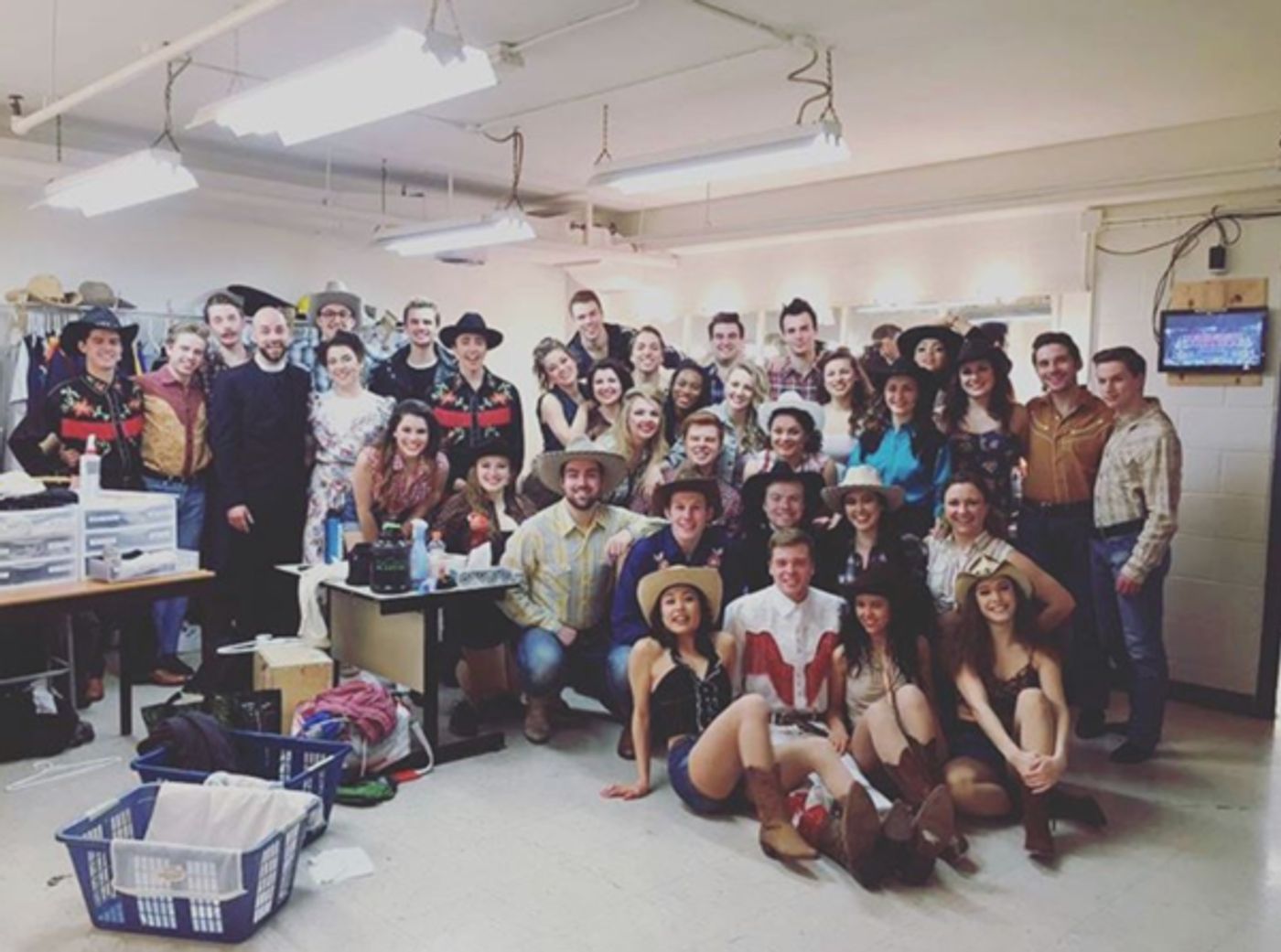 Photo Flash: PHANTOM OF THE OPERA (Tries) to Enjoy the Beautiful Weather, COMEDY OF TENORS Preps and Primps, and More Saturday Intermission Pics! Photo Flash: PHANTOM OF THE OPERA (Tries) to Enjoy the Beautiful Weather, COMEDY OF TENORS Preps and Primps, and More Saturday Intermission Pics! Image