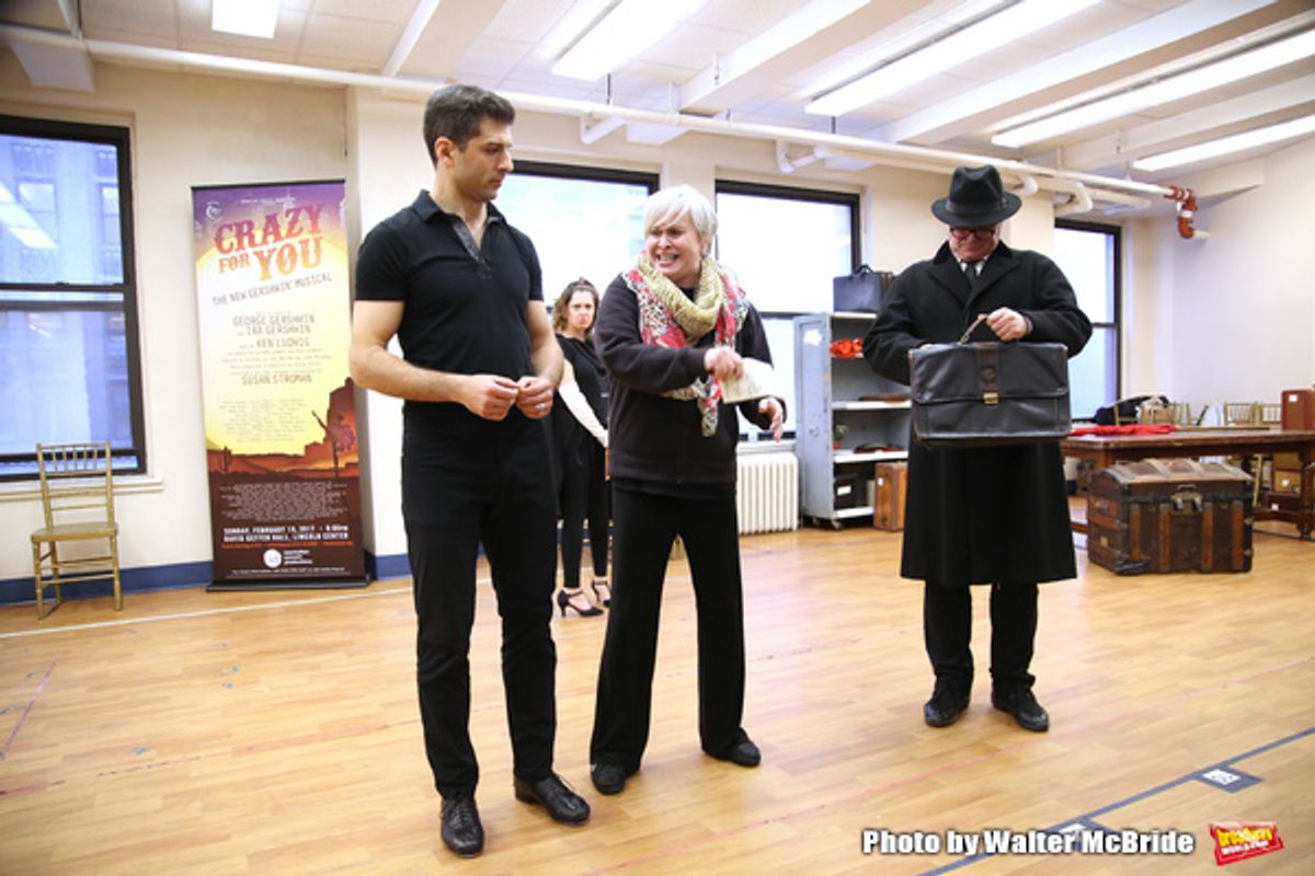 Tony Yazbeck, Rachel Bloom, Nancy Opel and Jim Borstelmann  at 