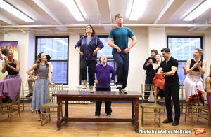 Laura Osnes, Rachel Dratch, Mark Linn-Baker, Jack McBrayer, Tony Yazbeck and cast  Photo
