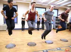 Tony Yazbeck and cast Photo