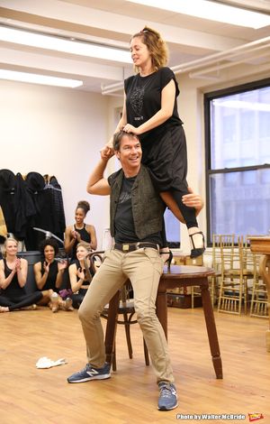 Rachel Bloom and Jerry O'Connell  Photo