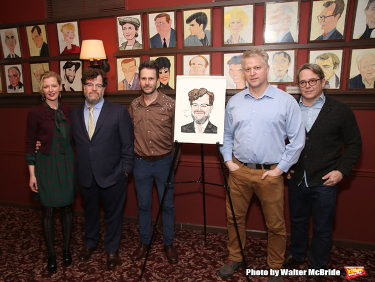 Gretchen Mol, Kenneth Lonergan, Josh Hamilton, CJ Wilson, Matthew Broderick at 