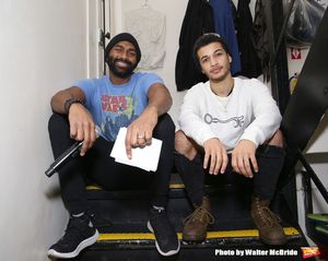 Nik Walker and Jordan Fisher @ BroadwayWorld Nik Walker and Jordan Fisher Photo