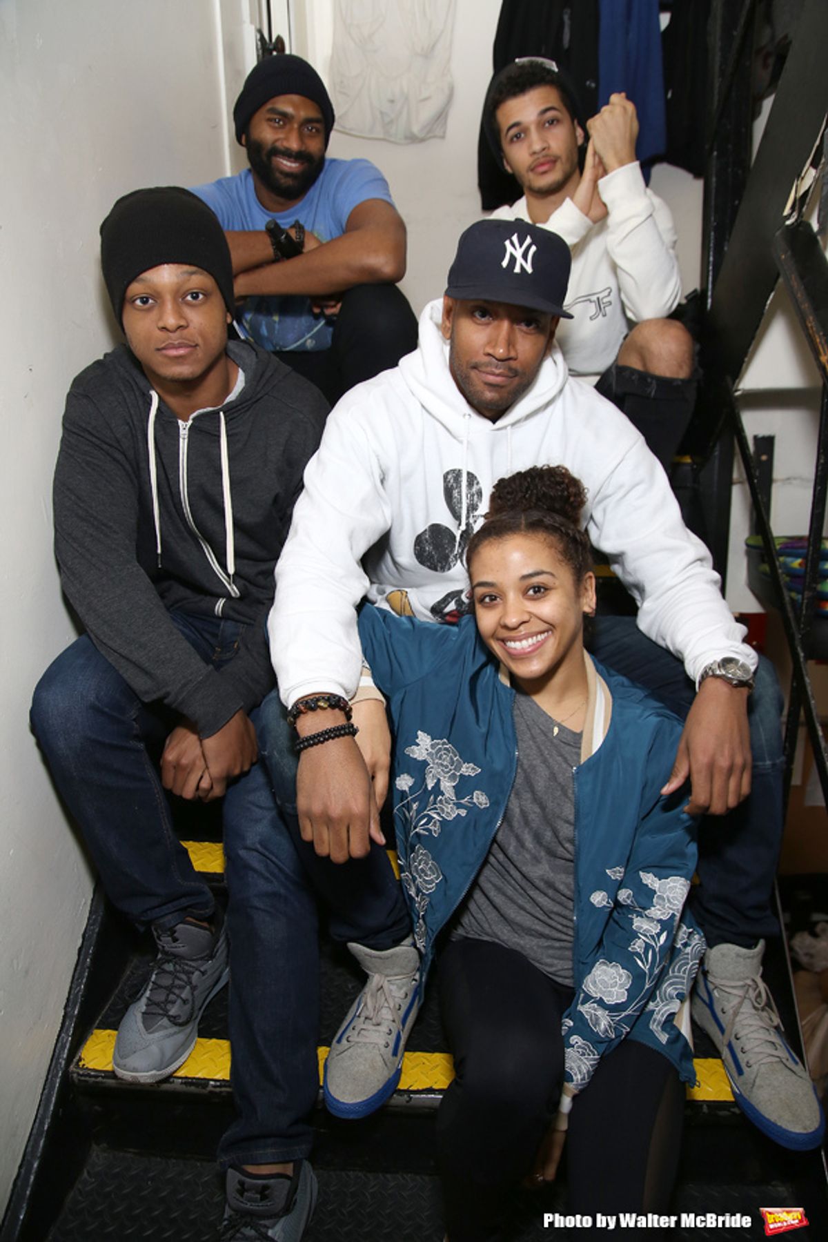 J. Quinton Johnson, Nik Walker, Bryan Terrell Clark, Sasha Hollinger and Jordan Fisher  at 