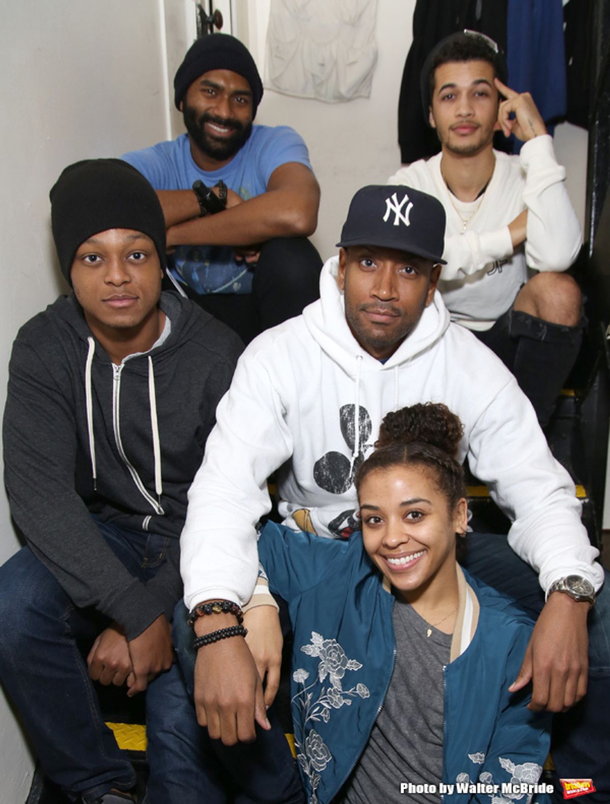 J. Quinton Johnson, Nik Walker, Bryan Terrell Clark, Sasha Hollinger and Jordan Fisher  at 