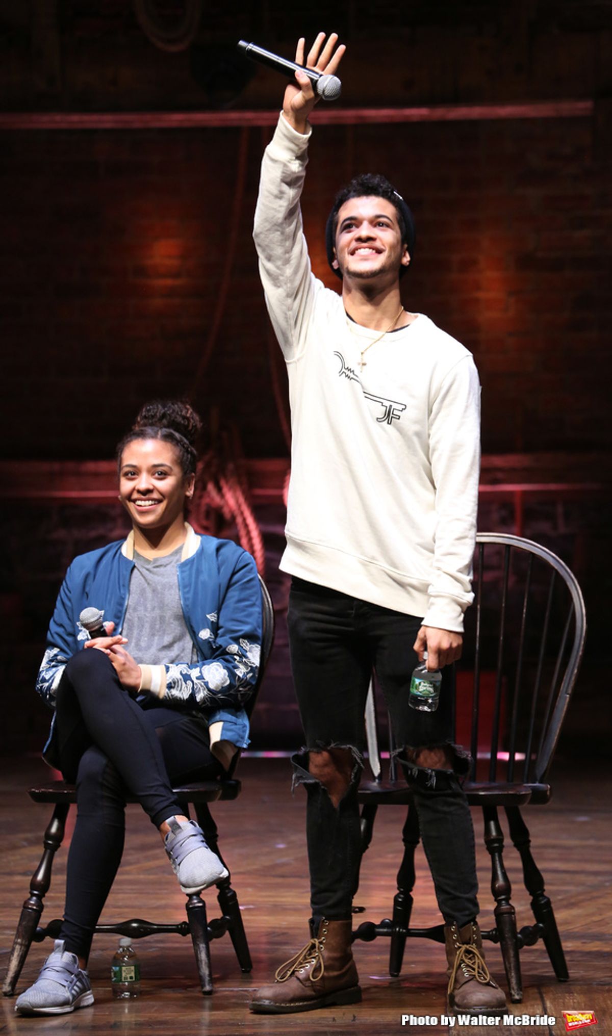 Sasha Hollinger and Jordan Fisher  at 