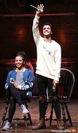 Sasha Hollinger and Jordan Fisher @ BroadwayWorld Sasha Hollinger and Jordan Fisher Photo