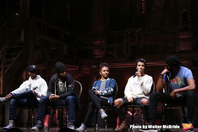 J. Quinton Johnson, Bryan Terrell Clark, Sasha Hollinger, Jordan Fisher and Nik Walke Photo