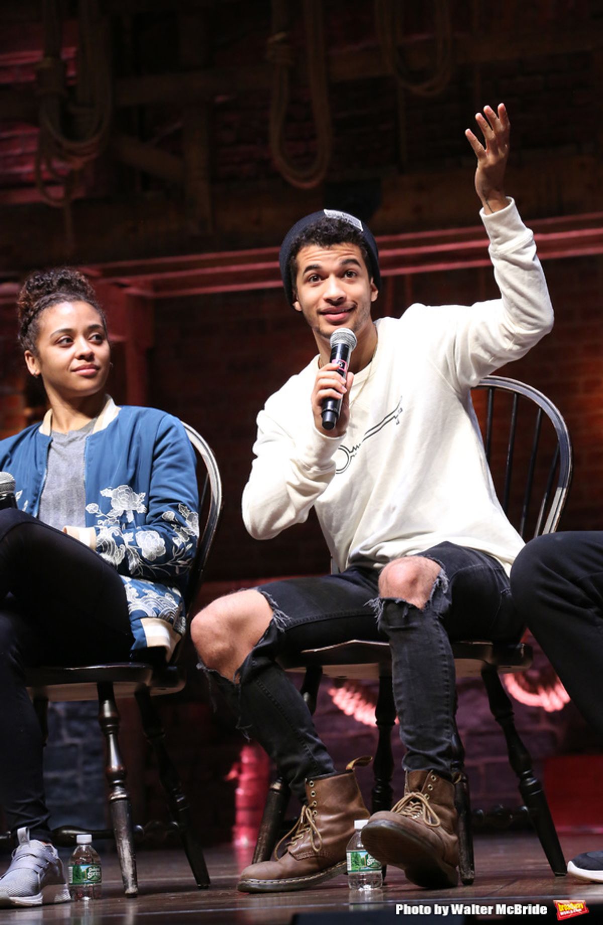 Sasha Hollinger and Jordan Fisher  at 