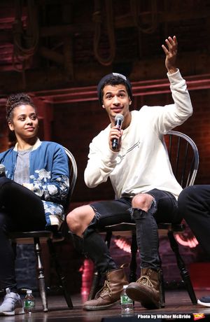 Sasha Hollinger and Jordan Fisher @ BroadwayWorld Sasha Hollinger and Jordan Fisher Photo