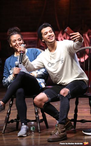 Sasha Hollinger and Jordan Fisher @ BroadwayWorld Sasha Hollinger and Jordan Fisher Photo