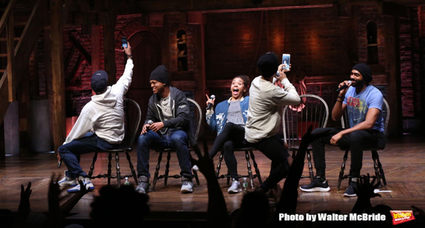Photo Coverage: Students Head to HAMILTON for February #EduHam Matinee!  Image