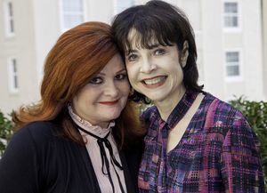 Faith Prince and Josie de Guzman at the Alley Theatre All New Play Festival February 11th. Prince participated in Bekah Brunstetter’s The Cake, and Josie de Guzman joined Rajiv Joseph’s Describe the Night. Photo by John Everett. @ BroadwayWorld Faith Prince and Josie de Guzman at the Alley Theatre All New Play Festival February Photo