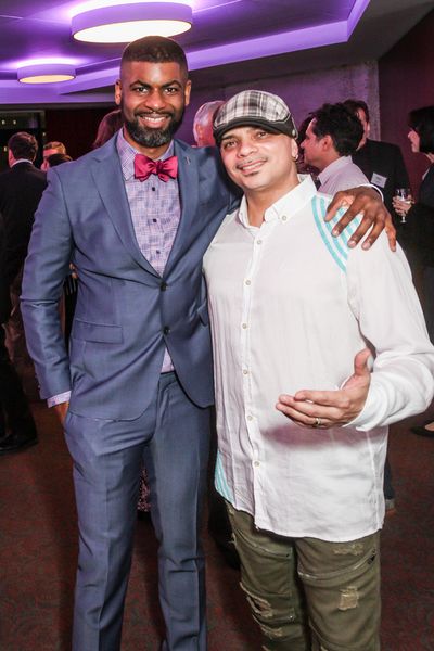 Flea Theater Artistic Director Niegel Smith and choreographer Gabriel â€œKwikstep Photo