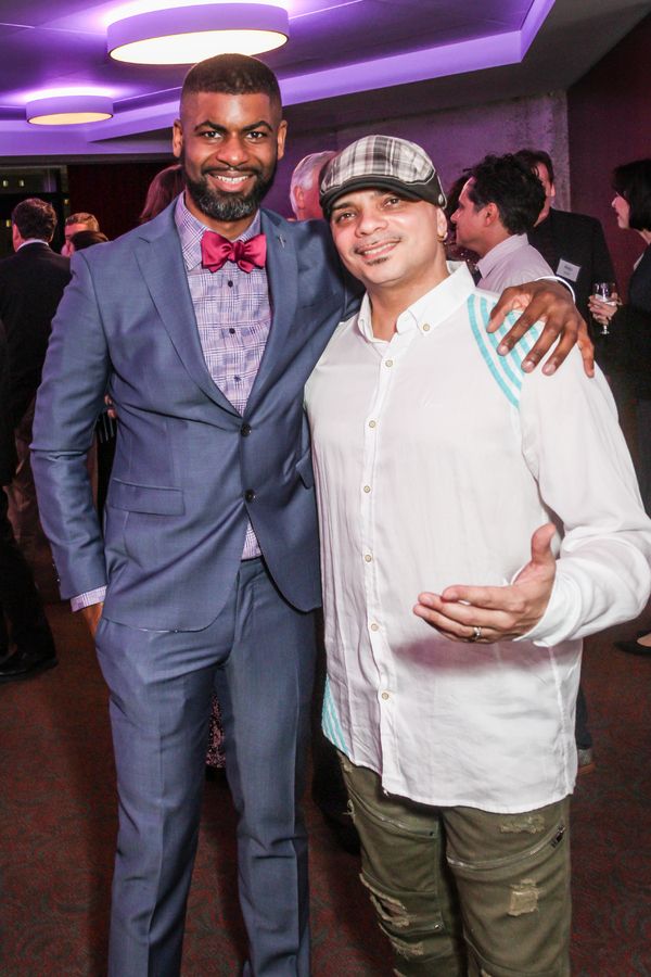 Flea Theater Artistic Director Niegel Smith and choreographer Gabriel â€œKwikstep Photo